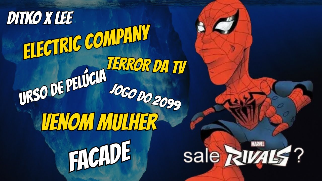 MAIS UM ICEBERG COMPLETO DO HOMEM-ARANHA (quadrinhos, jogos e bastidores)