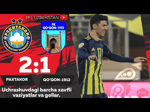 Coca Cola Superliga. 23-tur PAXTAKOR — QO'QON-1912 2:1