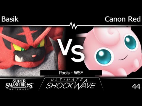 USW 44 - Basik (Incineroar) vs Canon Red (Jigglypuff) Pools - WSF - SSBU