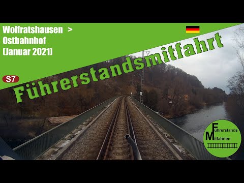 [Deutschland] Führerstandsmitfahrt 2021 * S-Bahn München * S7 Wolfratshausen - Ostbahnhof