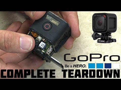 GoPro HERO4 Session COMPLETE Teardown (Battery Replacement, Lens, & MORE!)
