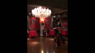 Sergiy Podbolotnyy y Ping Yu performing at TangoGo