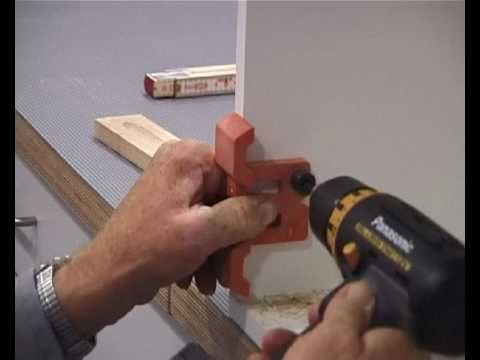 BLUM Mounting Plate Drilling Jig