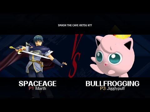 SpaceAge (Marth/Fox) v Bullfrogging (Puff) | Smash the Cave @ETSU #77