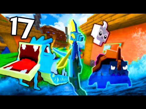Minecraft Pokecube Survival! - "THIS TOWN IS INCREDIBLE!" - Episode 17