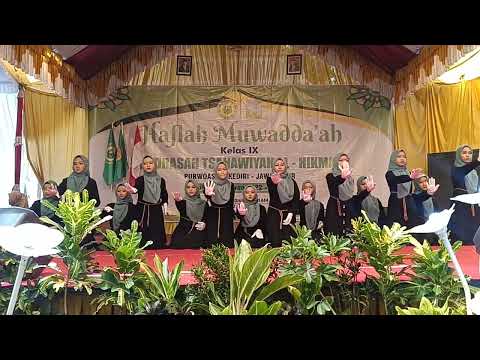Tari Saman Dance Islami cover by Siswi MTs Al-Hikmah Purwoasri Kediri