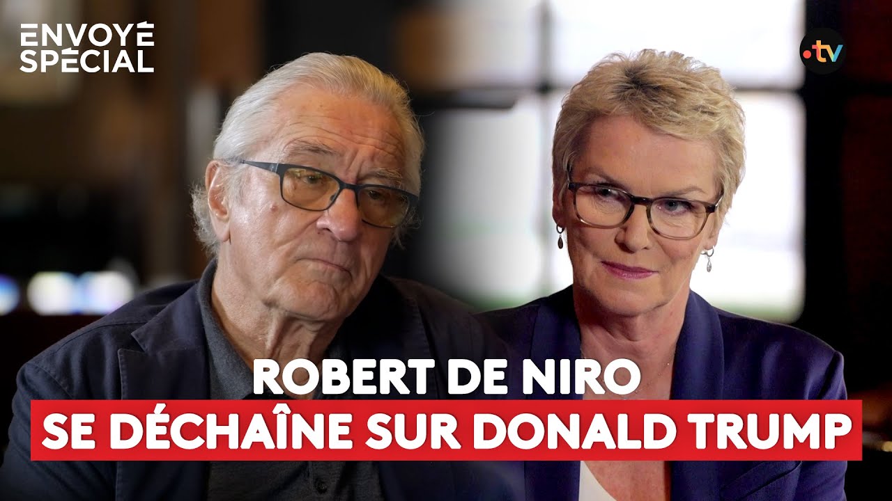 Robert De Niro se déchaîne sur Donald Trump qu’il trouve “manifestement stupide”