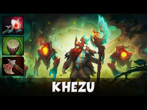KHEZU Nature's Prophet BOTTOM LANE Gameplay | Dota 2 Full Game