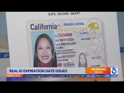 Over 300,000 Californians will need to replace REAL IDs due to DMV software error