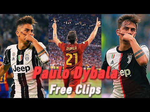Paulo Dybala free clips for edit 1080p HD