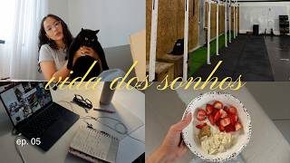 180 dias criando minha vida dos sonhos: virei crossfiteira, aula de inglês & rotina saudável