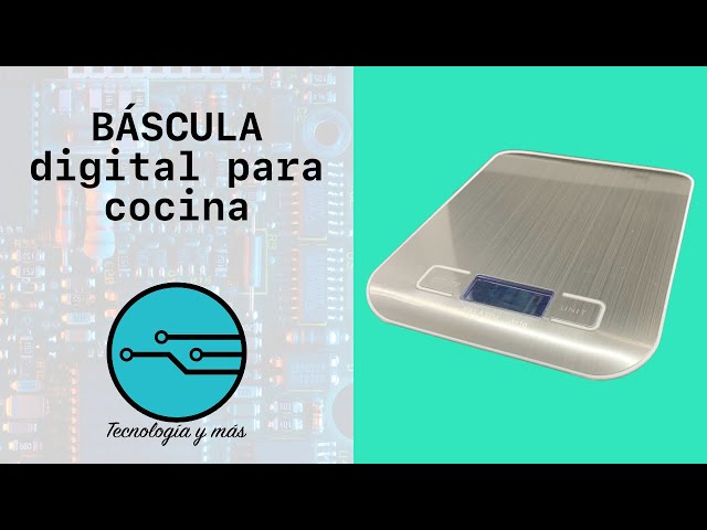 Vídeo relacionado con Homebuds Báscula Cocina, Balanza Cocina de 15kg, Pesa Gramos y Onzas con Precisión de 1g/0,1oz para Hornear y Cocinar, Pantalla LED, 3*AAA Incluidas, Vidrio Templado, Azul
