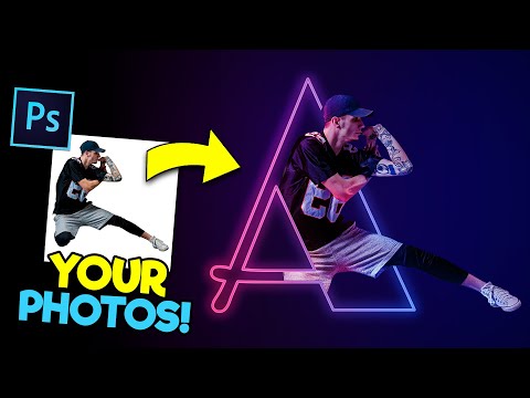 Realistic Neon Light Effect | Neon Glow Effect | Photoshop Tutorial
