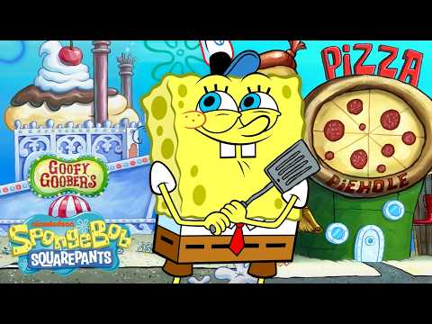 Every Restaurant in Bikini Bottom 🌭🍝 | 45 Minutes | SpongeBob