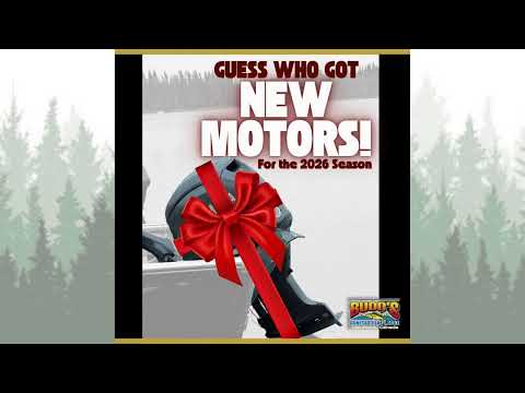 NEW 2026 Boat Motors for Budd's Gunisao Lake Lodge
