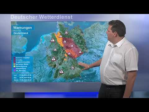 17.08.2020 Unwetterinformation - Deutscher Wetterdienst (DWD)
