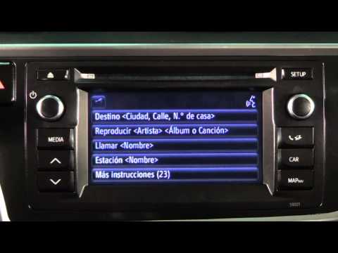 Toyota Auris. Órdenes vocales