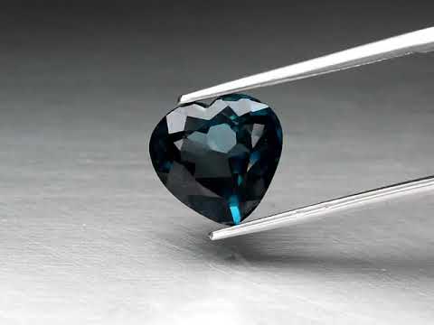 Natuurlijk Natuurlijke Topaas Hart Kleur Blauw groen 4,73 ct.