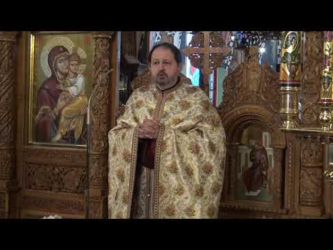 Predică în Duminica Izgonirii lui Adam din Rai - pr. Adrian Chiriță (01.03.2020)