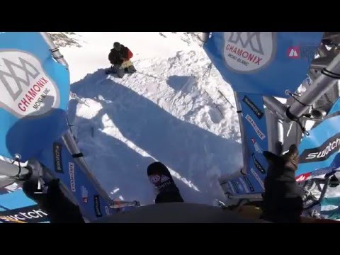 GoPro Winning run Sammy Luebke - Chamonix-Mont-Blanc - Swatch Freeride World Tour 2016