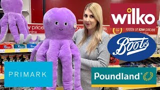 SHOPPING AT POUNDLAND PRIMARK AND MORE!