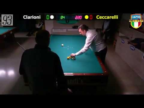 Ceccarelli vs Clarioni - Gara Libera Territoriale CSB Club 93 Roma - 3/11 Marzo 2018