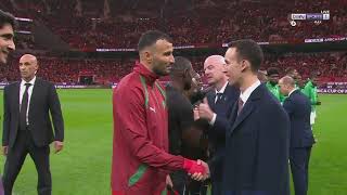 Le prince moulay hassan donne le coup d'envoie CAN 2025