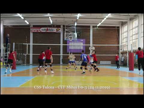 Tudor Constantinescu (nr. 8) - setter's highlights: CSS Tulcea - CTF Mihai I 0-3 (juniors)