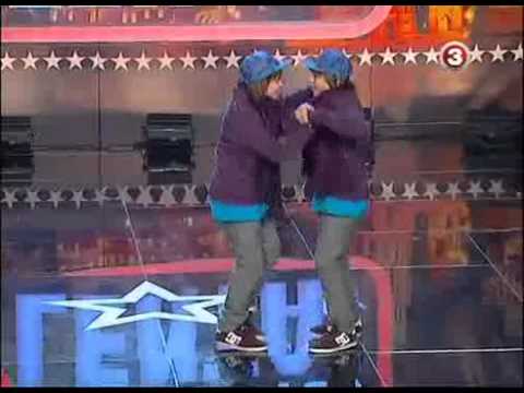 Lietuvos Talentai Atranka 2010 - Justas ir Justas - 2010-11-14