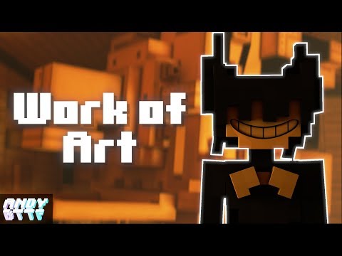 "Work of Art" | Minecraft BATIM Remix Lyric Video [ft. Shadrow]
