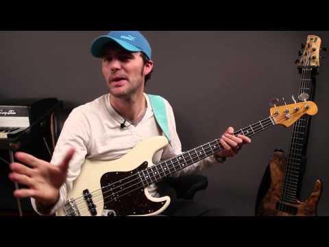 Free bass lesson with Janek Gwizdala - Bass lines and groove - Part 4 of 4