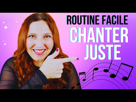 APPRENDRE À CHANTER JUSTE en 15 min par jour ( cours de chant)