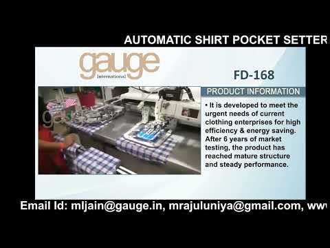 FD168 AUTOMATIC POCKET SETTER FDM