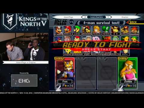 KotN5 - AbsentPage vs Drephen - Melee Losers Quarters