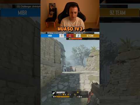 HUASOPEEK en su PRIMER MATCH OFICIAL con 9z