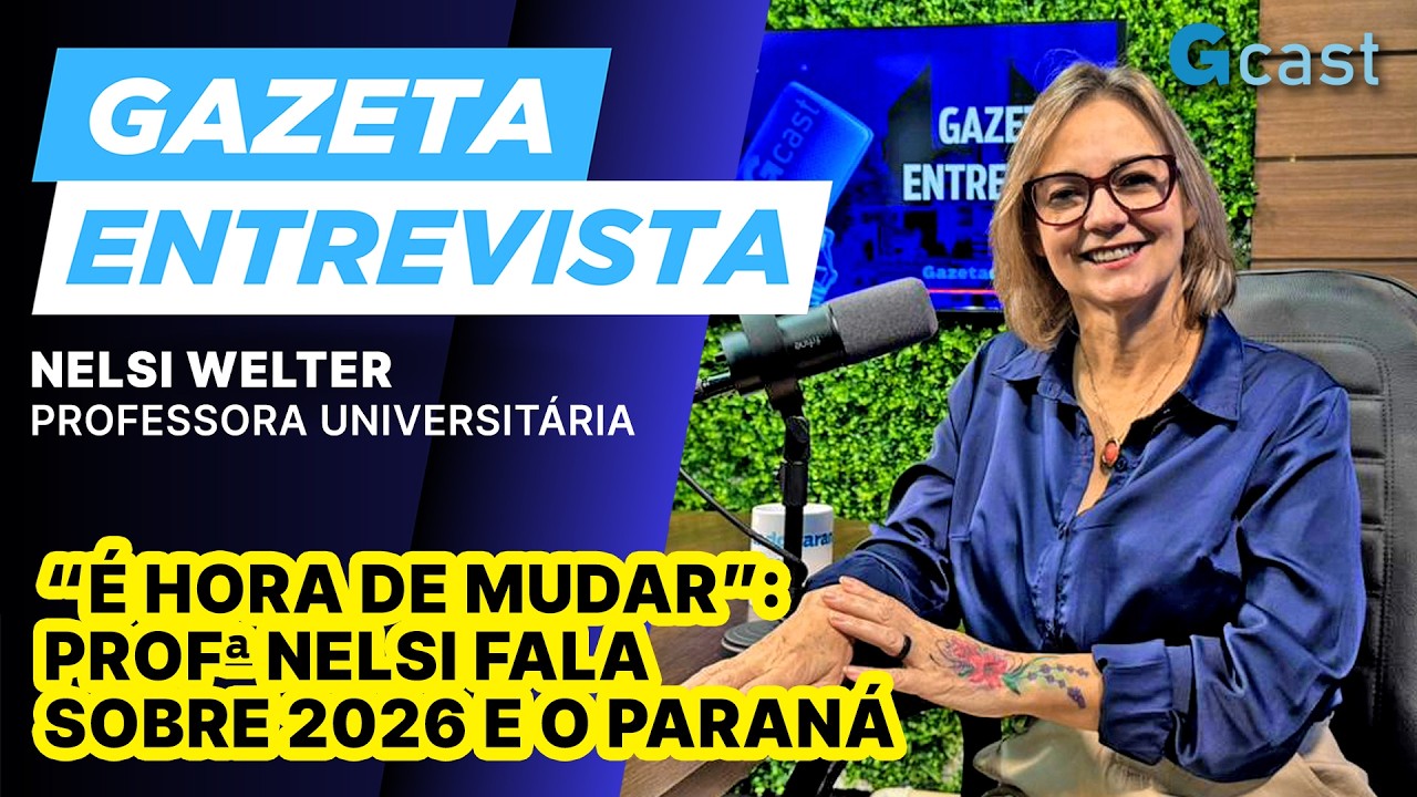 De professora à política: Nelsi revela planos e críticas para 2026 | Gazeta Entrevista