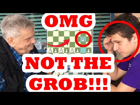 16 Year Old Ruthless IM HATES FM’s 1.g4 Grob! IM Ruthless Robert vs FM Mark The Duck