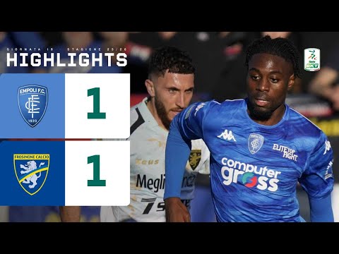 Empoli - Frosinone 1-1 | I CIOCIARI ottengono un punto e restano primi | HIGHLIGHTS Serie BKT