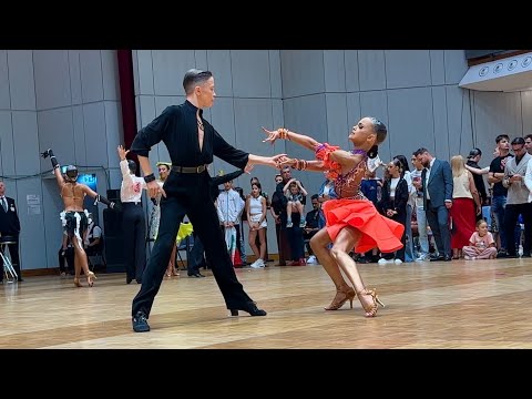 Vlad Taranu & Sophia Ivanova (MDA) Junior 2 Latin [Rumba] GOC 2025 / Quarter Final