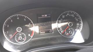 VW 2014 Reset Inspection Now warning light