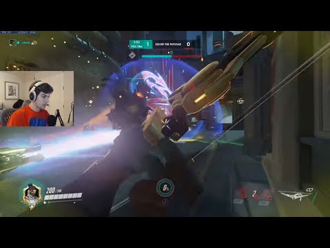 PRO PLAYER JAKE SHOWING HIS HANZO SKILLS! [ OVERWATCH SEASON 20 TOP 500 ]