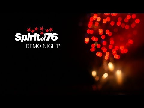 Enjoy the fun!  - Spirit of '76 Fireworks Demo