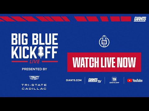 🔴 LIVE: Big Blue Kickoff Live 1/29 | New York Giants