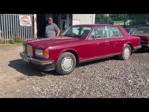 Bentley Turbo R in for repair