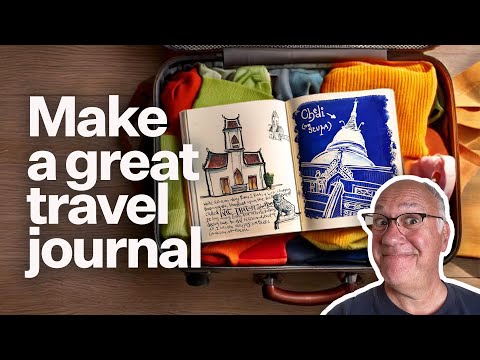 How to keep a great travel journal!