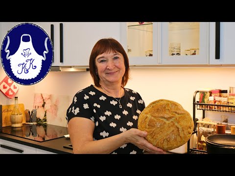 No-Knead Dinkelbrot – Perfektes Brot in 1 Stunde | Anfängerfreundlich!