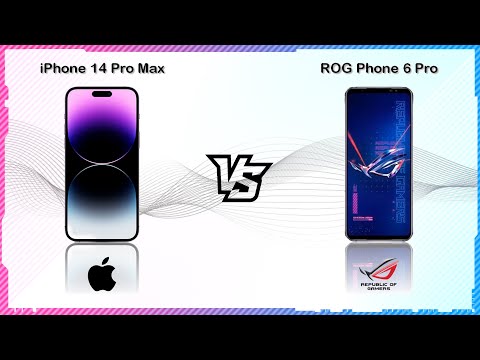 APPLE IPHONE 14 PRO MAX VS ASUS ROG PHONE 6 PRO