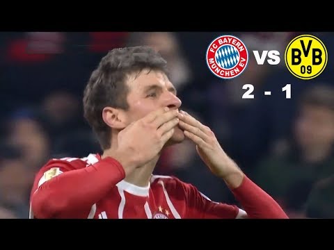 B. Munich VS B. Dortmund 2-1 All Goals HIGHLIGHTS Cup | 2017