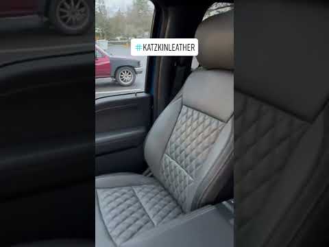 2022 Ford F-150 Katzkin Custom Black Leather With TekStitch Review