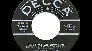 1955 HITS ARCHIVE: Love Me Or Leave Me - Sammy Davis Jr.